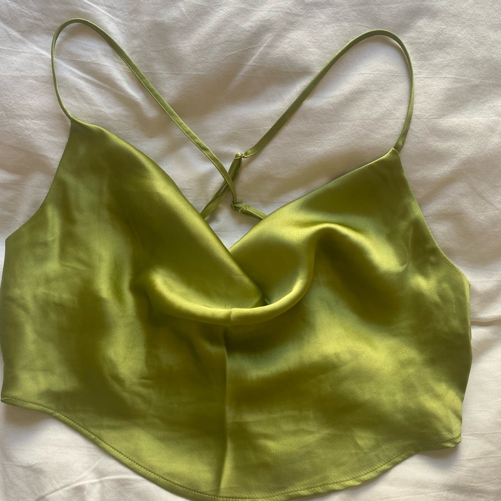 Garage cowl neck tank